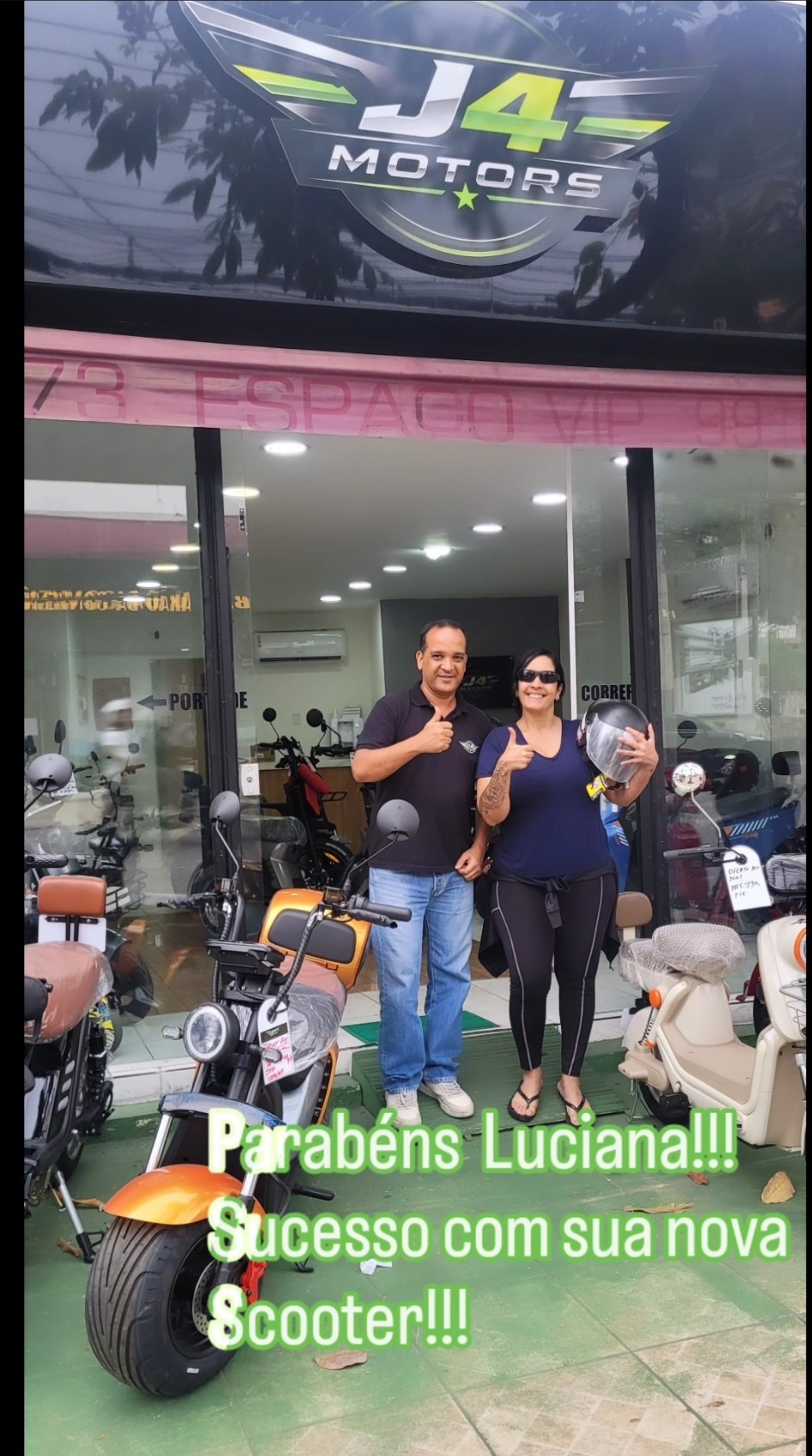 Entrega realizada pela J4 Motors