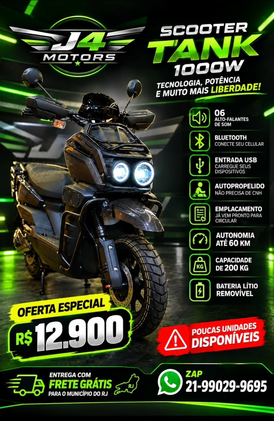 Modelo Tank 1000W